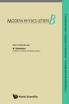 MODERN PHYSICS LETTERS B雜志封面